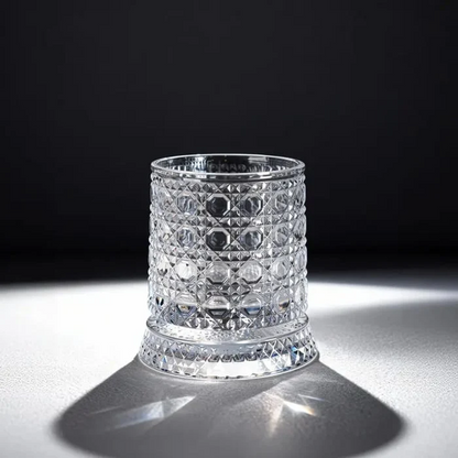 Luxury 360° Spinning Crystal Glass