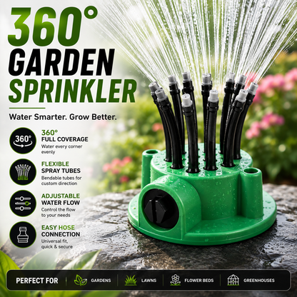360° Garden Water Sprinkler