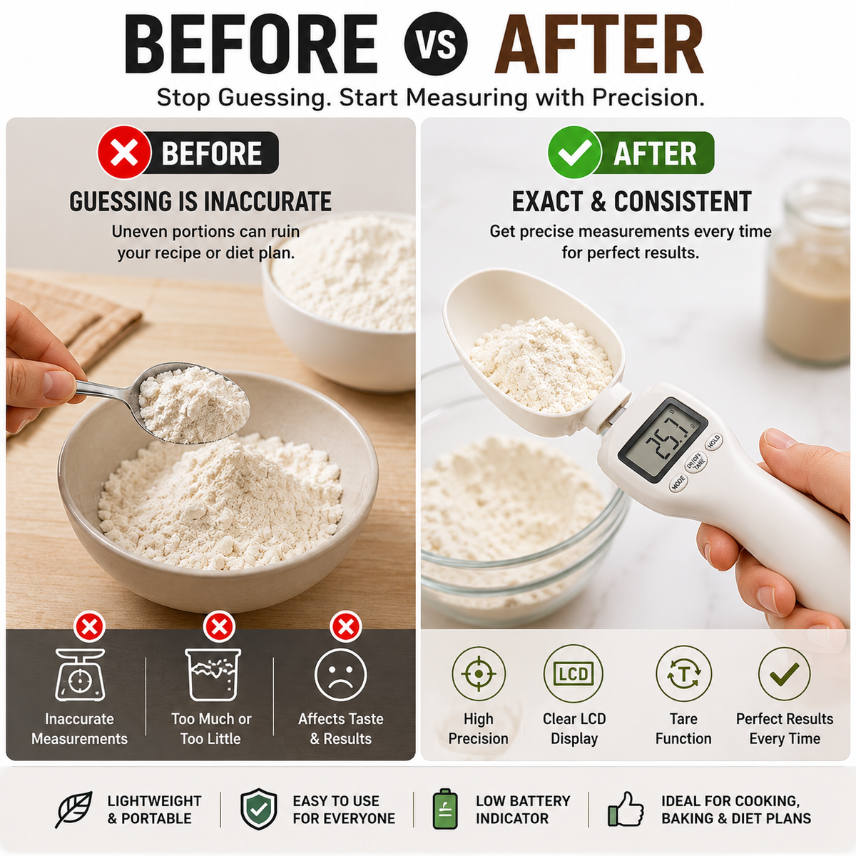 Portable Digital Spoon Scale