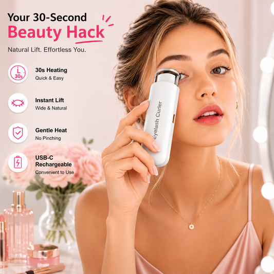 Heated Lash Curler Heat Setting & USB - C