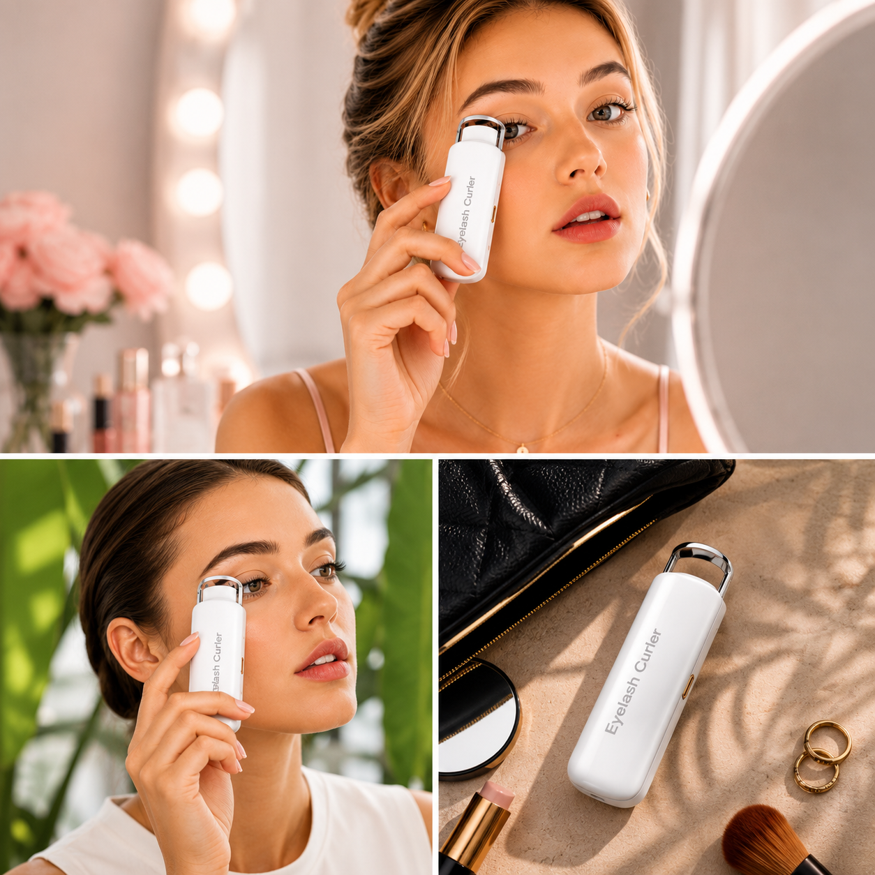 Heated Lash Curler Heat Setting & USB - C